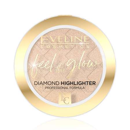 Хайлайтер для лица EVELINE Feel the glow тон 20 gold luminous