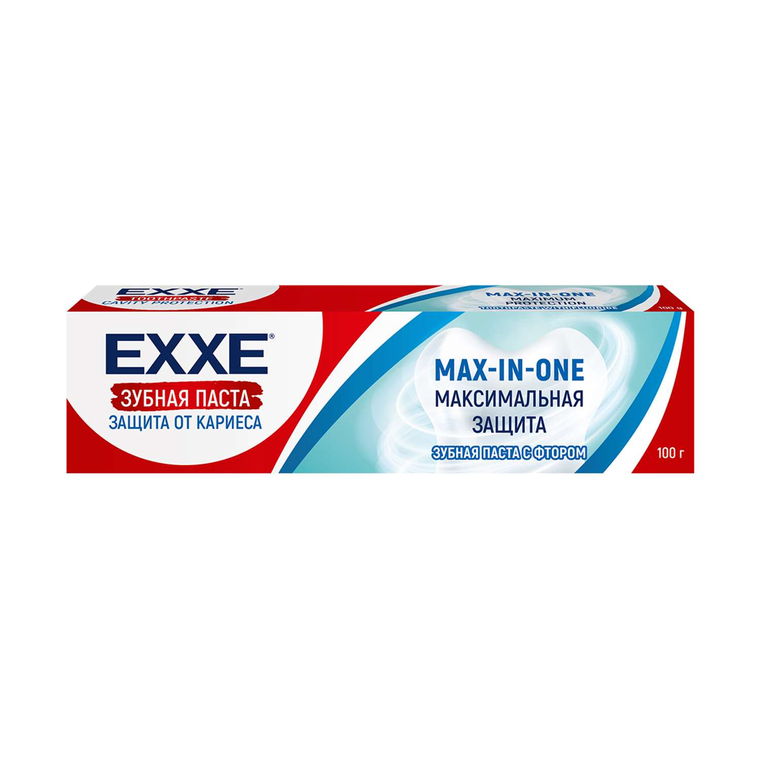 Зубная паста EXXE Максимальная защита от кариеса Max-in-one 100 г - фото 1