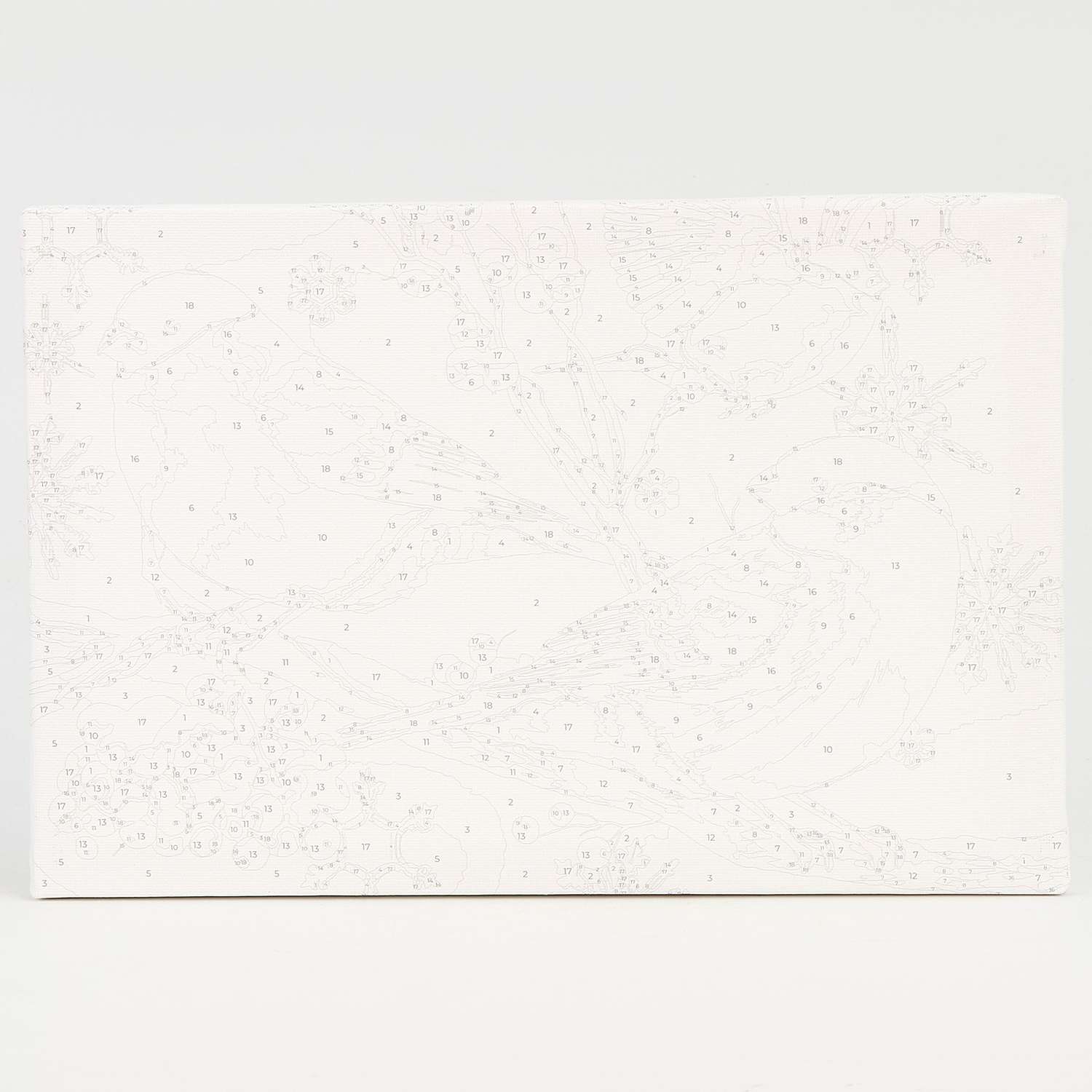 Картина Школа Талантов по номерам на холсте с подрамником «Снегири на ветке» 20х30 см - фото 4