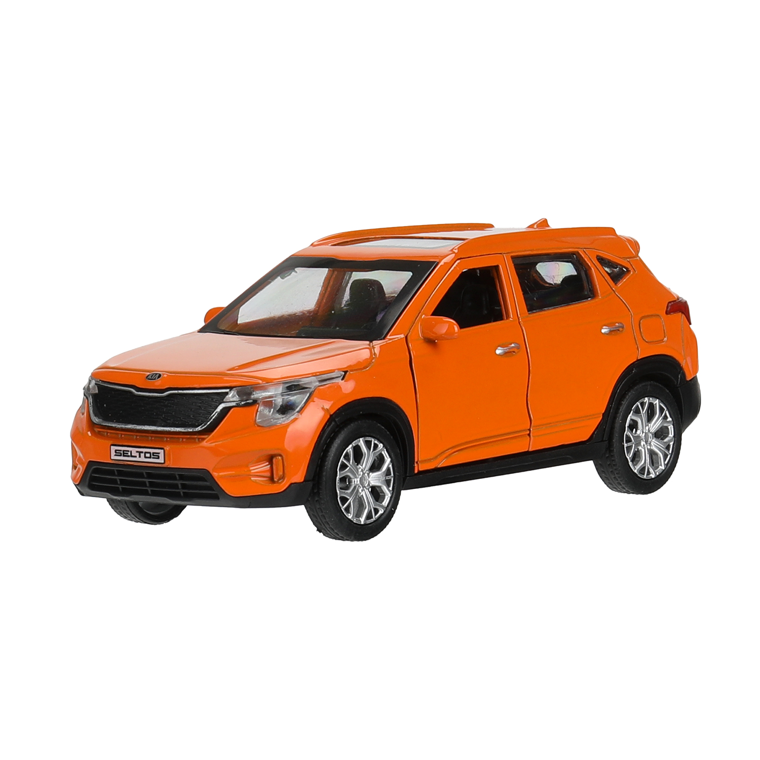 Автомобиль Технопарк KIA Seltos красный 394418 - фото 4
