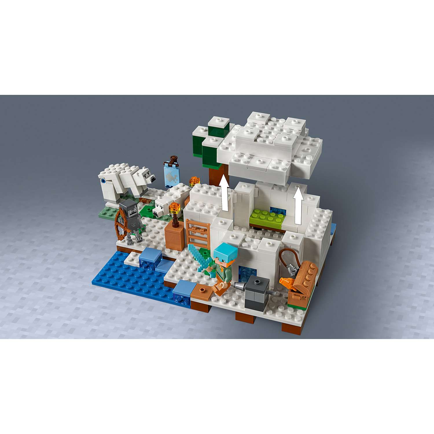 Lego minecraft hot sale polar igloo