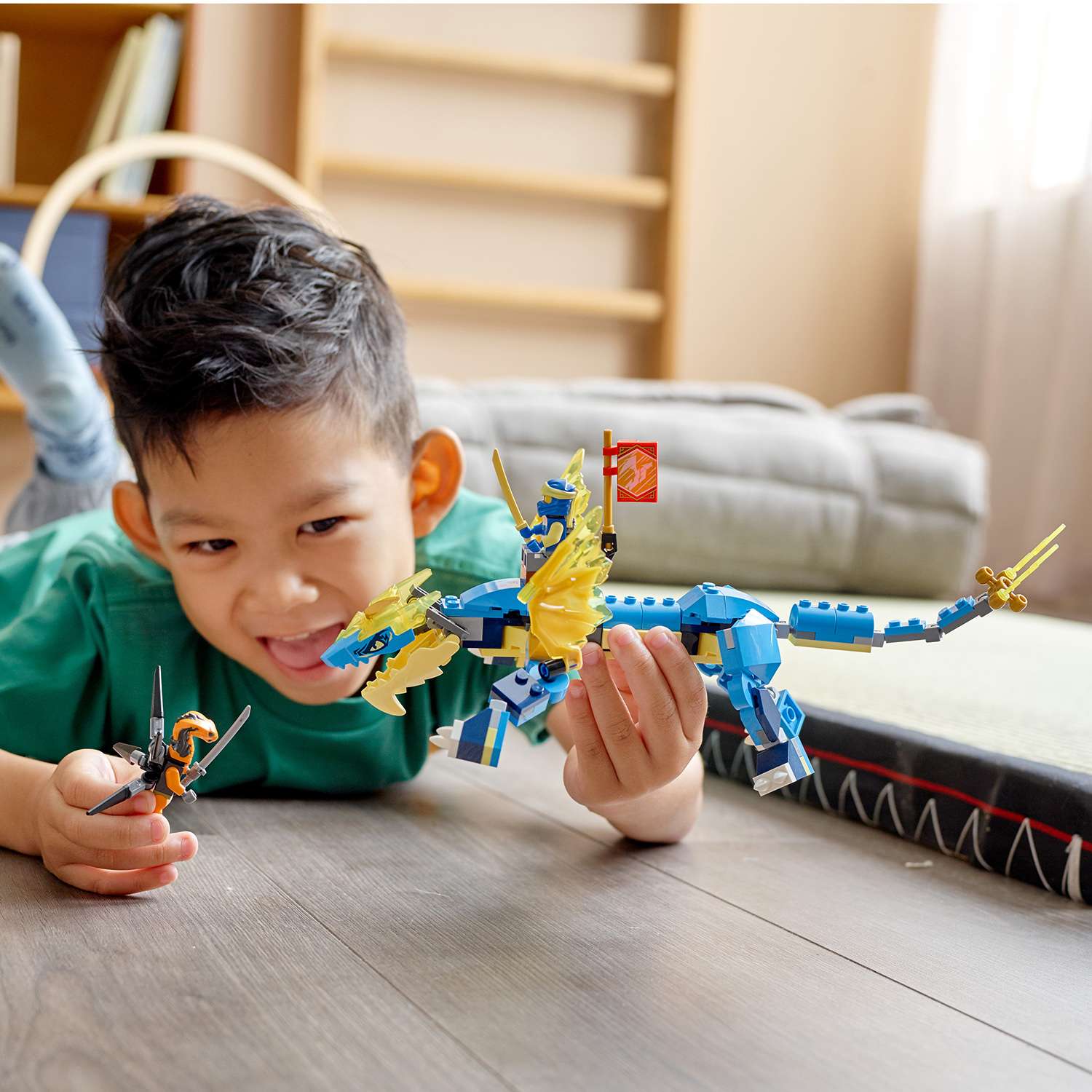 Конструктор LEGO Ninjago Грозовой дракон ЭВО Джея 71760 - фото 9