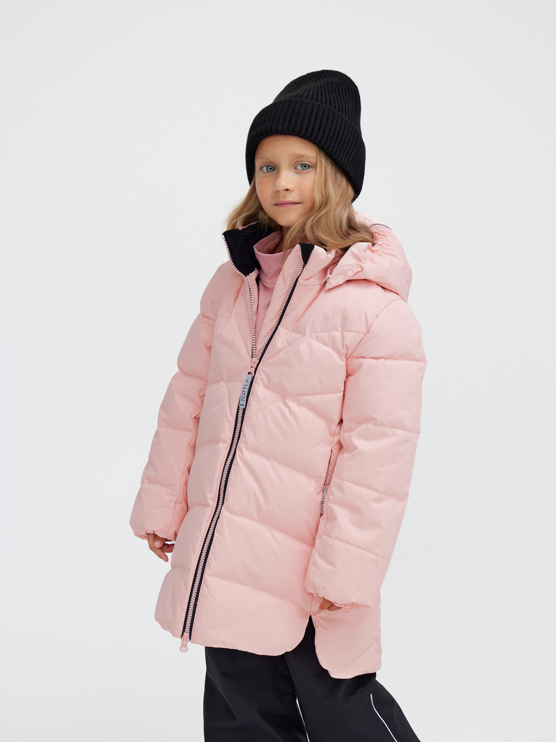 Пальто Totti Kids AW23TKG005/Пальто детское/Розовый - фото 8