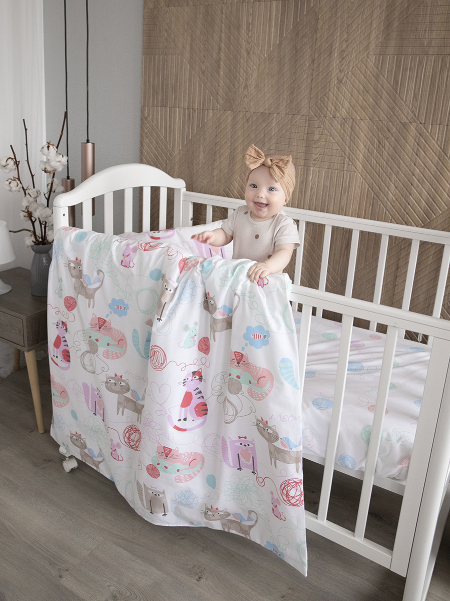 Постельное белье Baby Nice для новорожденных в кроватку 120х60 - фото 2