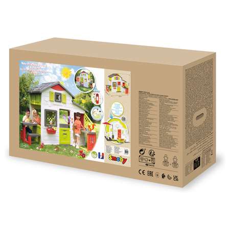 Домик Smoby детский игровой для друзей с кухней и звонком 810202-МП