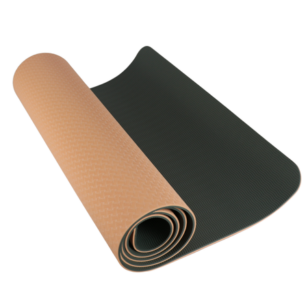 Коврик для йоги и фитнеса Espado TPE 173x61x0.6 см розовый ES9031