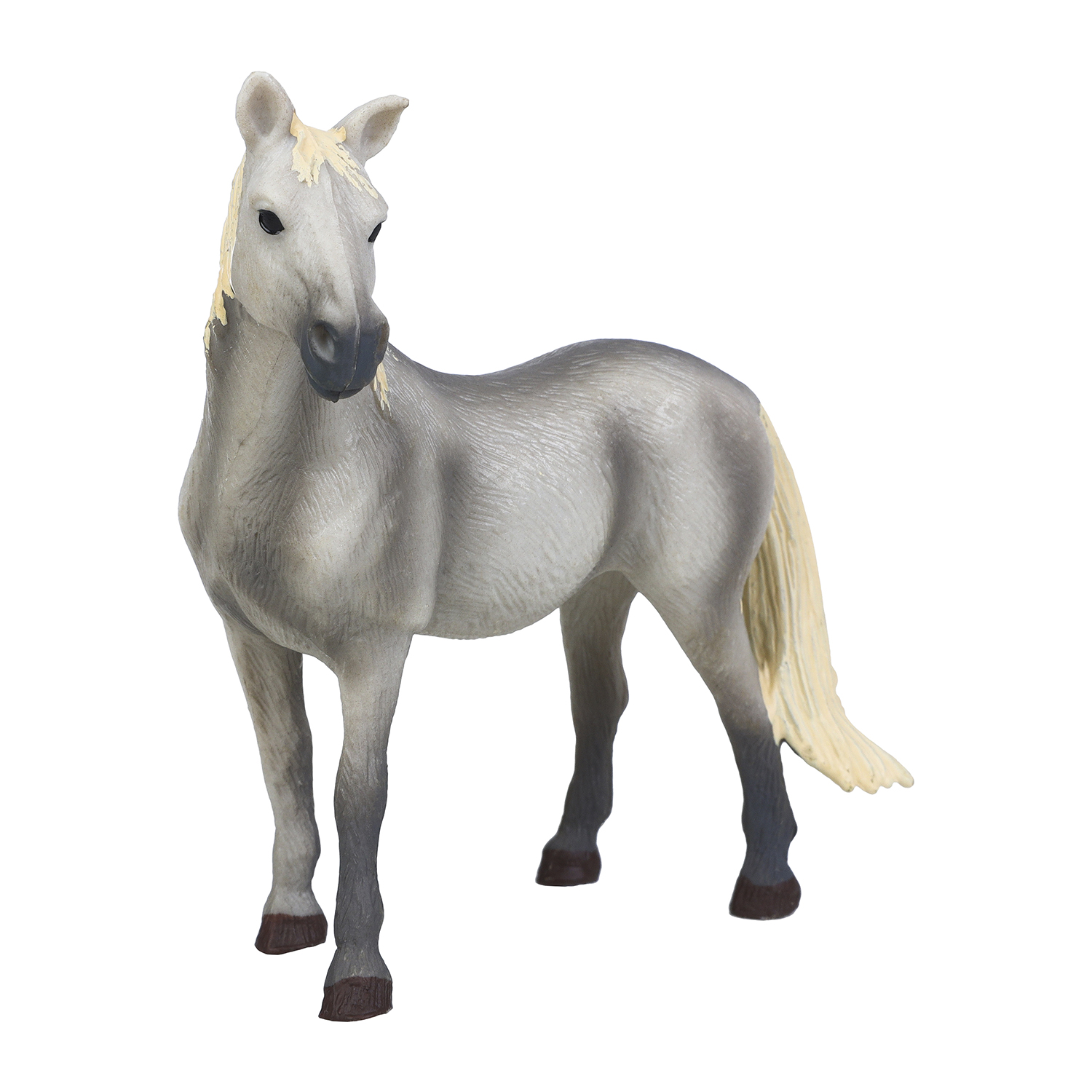 Игрушка фигурка Masai Mara Лошадь белая Мир лошадей MM214-336 - фото 4