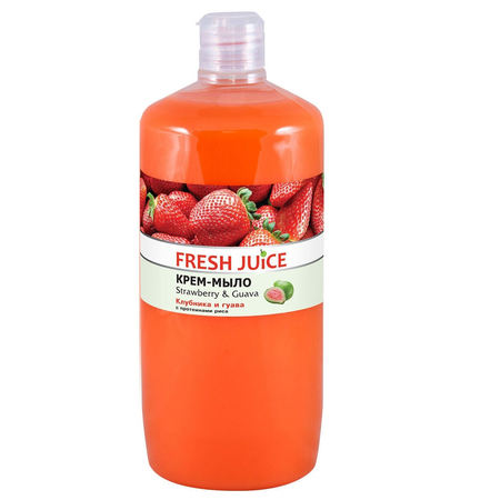 Крем-мыло для рук Fresh Juice МП  Strawberry Guava 1000 мл