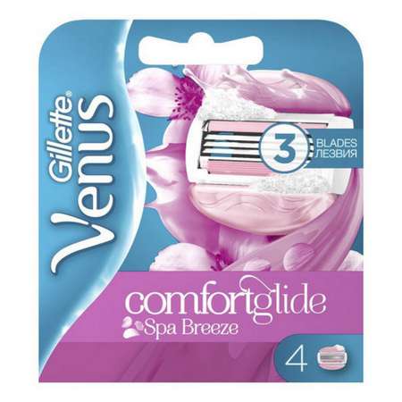 Кассеты сменные GILLETTE Venus Breeze для бритья 4 шт