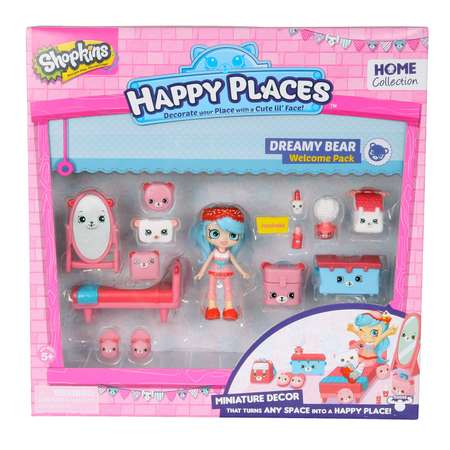 Набор Happy Places Shopkins Новоселье Сонные мишки (56325)