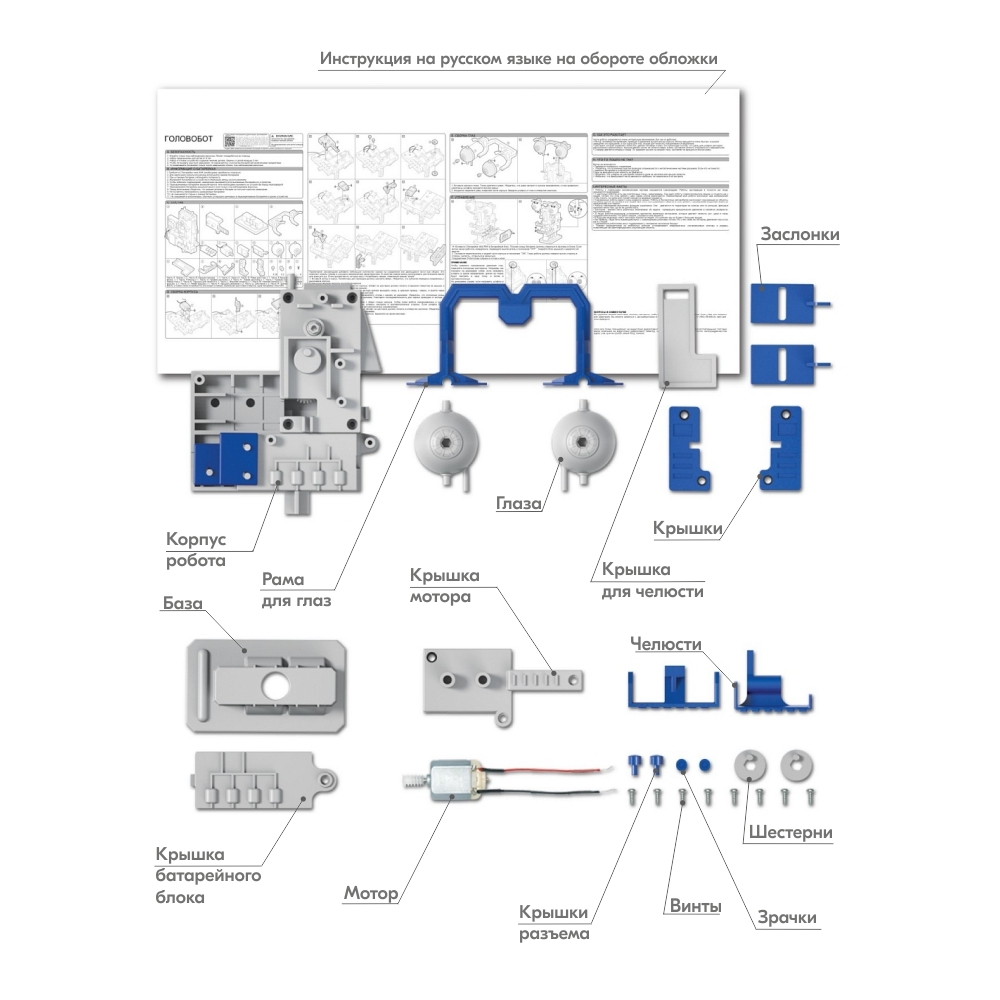 Сборная модель 4M Головобот - фото 15