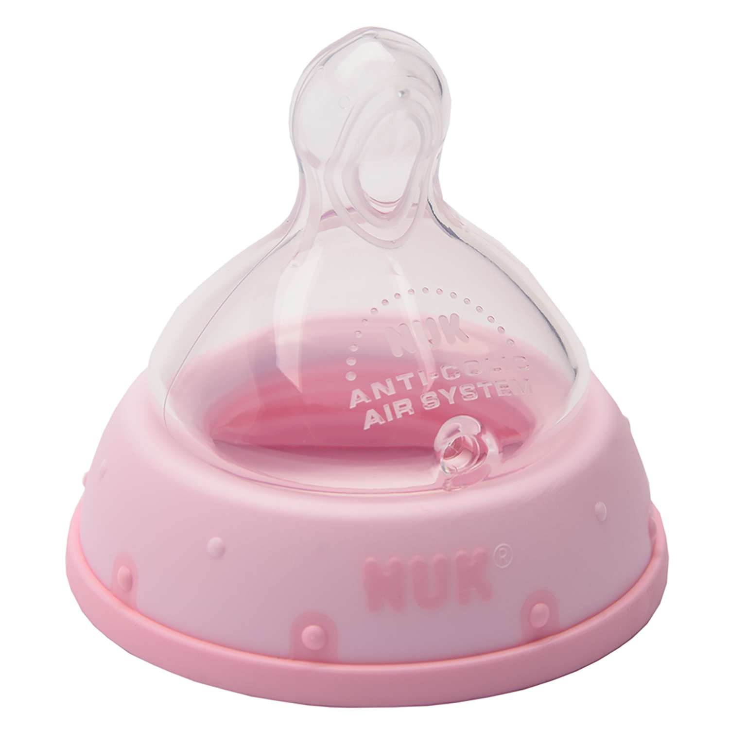 Бутылочка Nuk First Choice Baby Rose 150 мл Розовая с силиконовой соской для пищи М-1 - фото 7