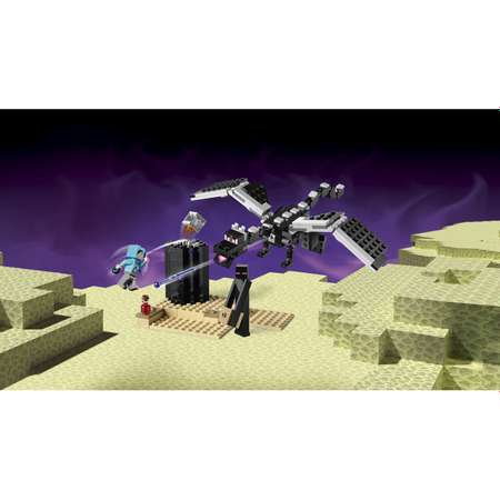 Конструктор LEGO Minecraft Последняя битва 21151