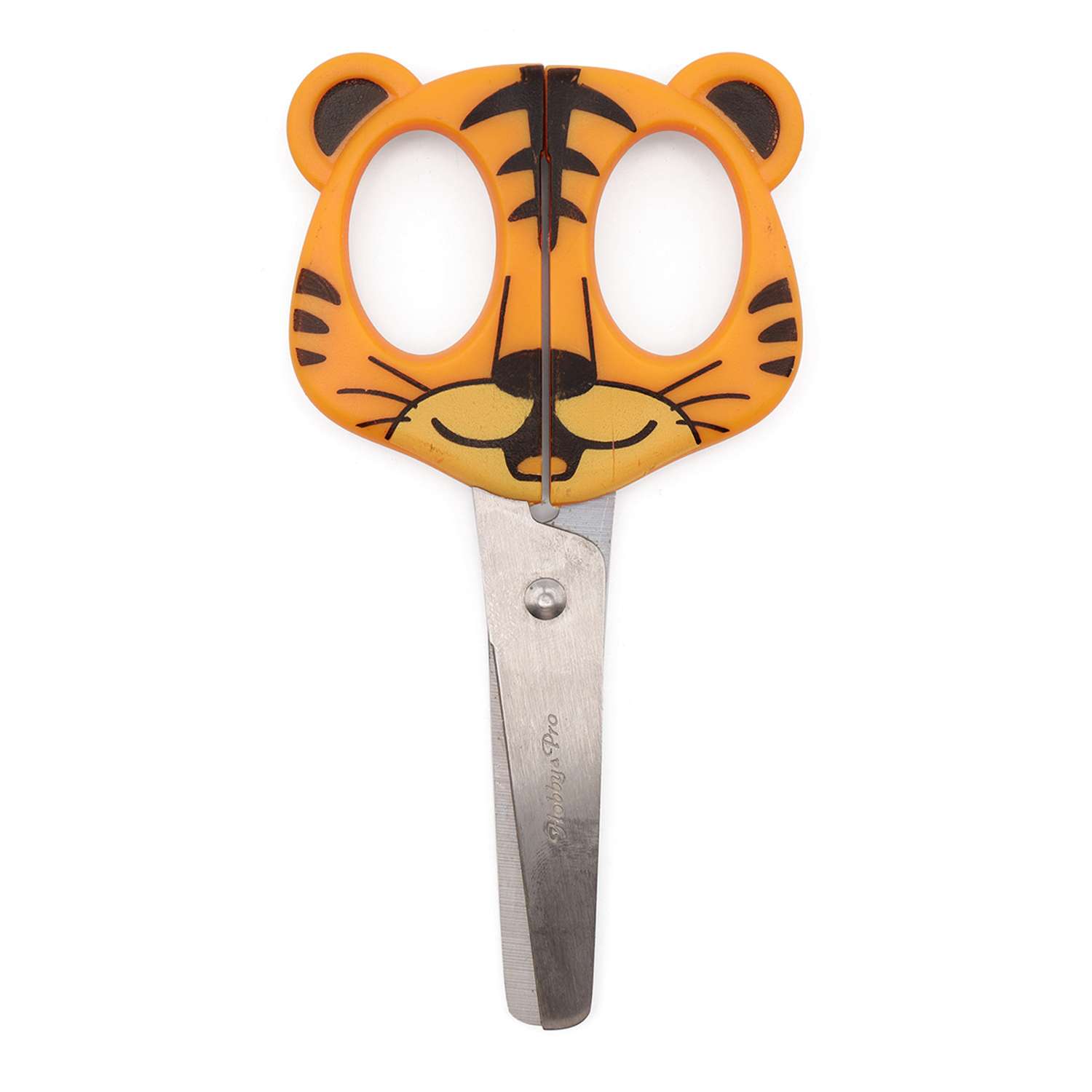 Ножницы Hobby Pro безопасные из нержавеющей стали Тигр 13.5 см - фото 1