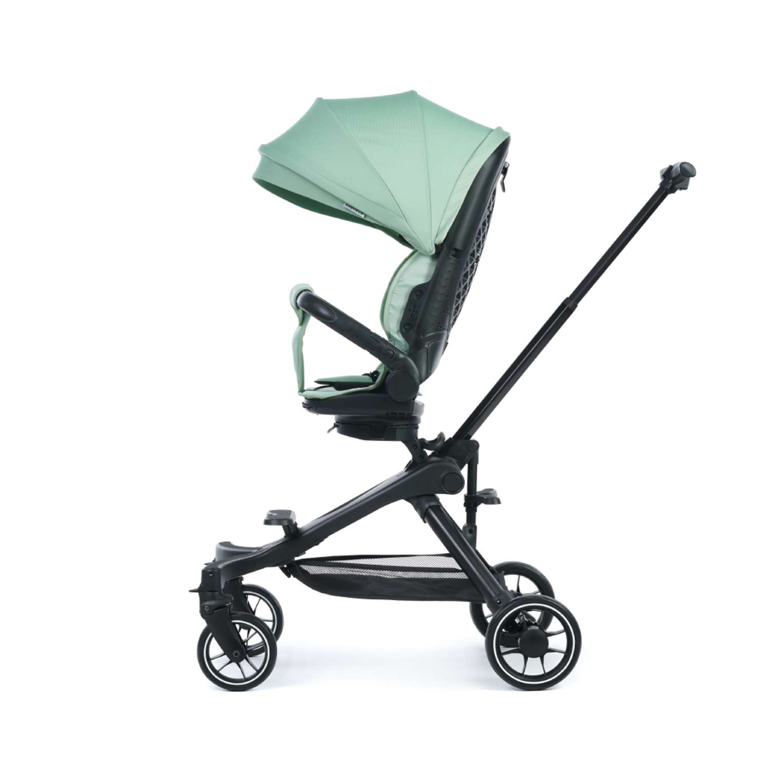 Детская прогулочная коляска BabyRox GO Черный /зеленый - фото 3