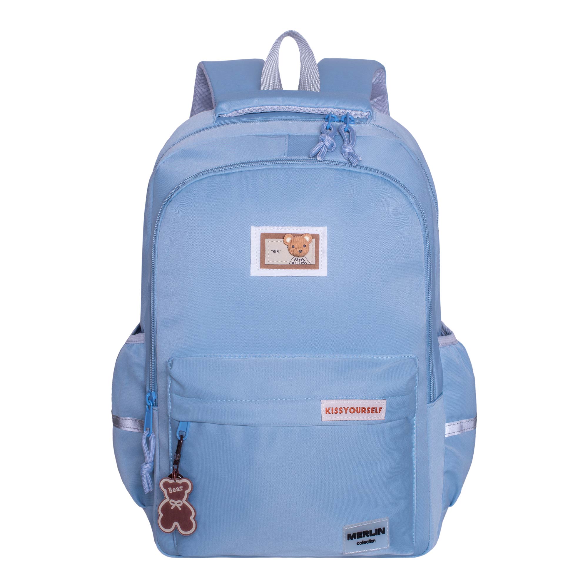 Рюкзак MERLIN M510 голубой - фото 1