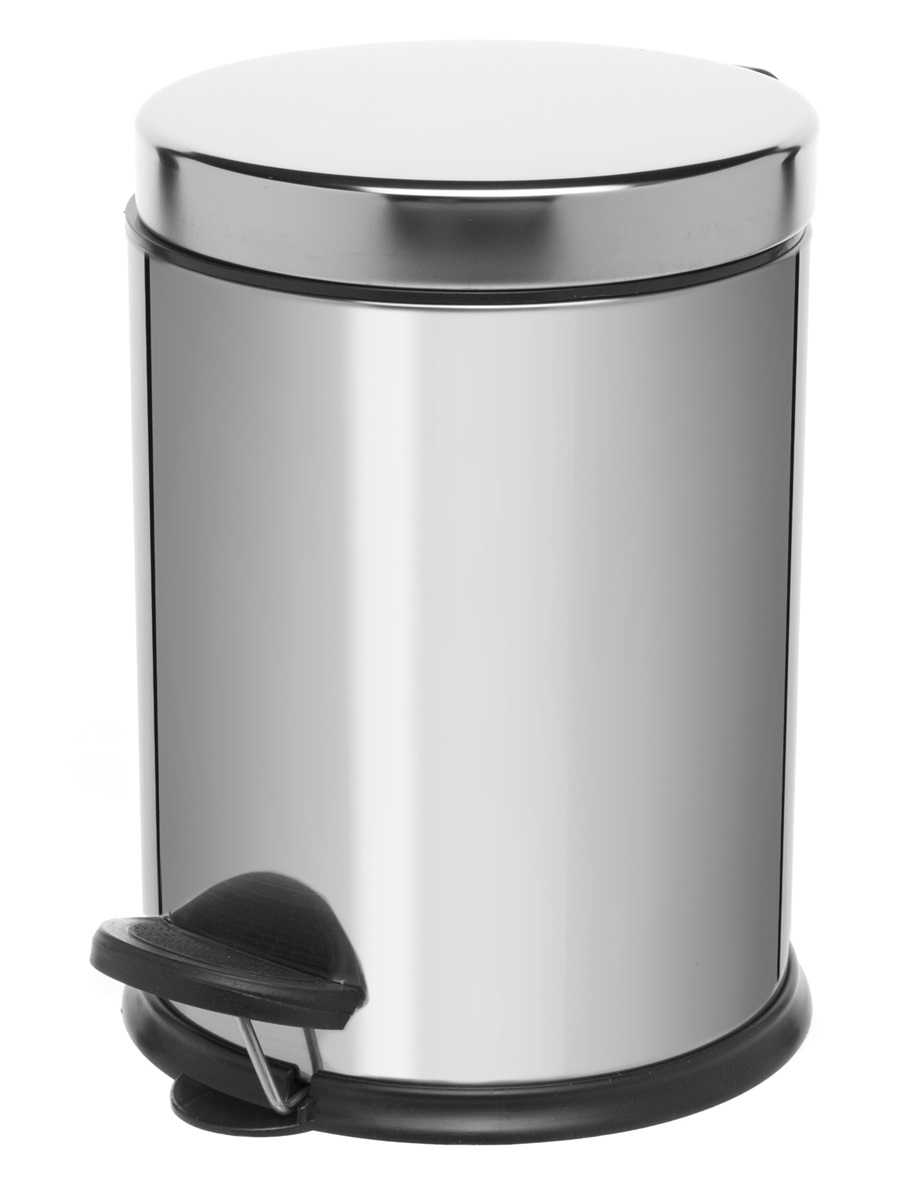 Ведро для мусора NAVAKO Cassiopea 3L Mini Chrome - фото 1