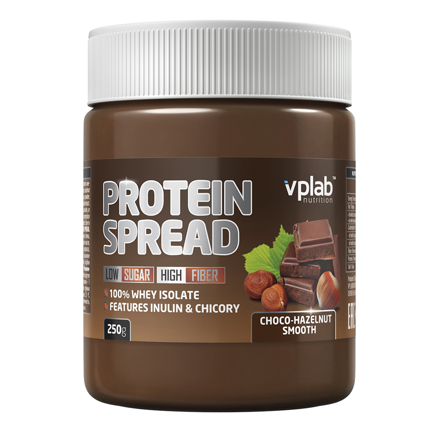 Продукт диетический VPLAB Protein Spread шоколадно-ореховый 250г - фото 1