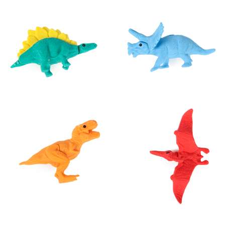 Ластик Erhaft Dino 4 шт.