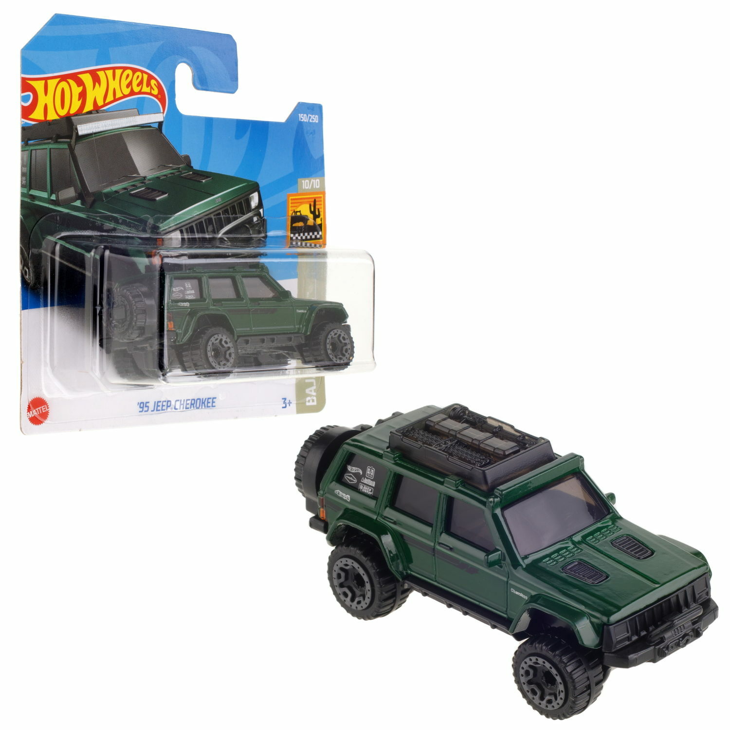 Коллекционная машинка Hot Wheels 95 Jeep Cherokee купить по цене 541 ₽ в  интернет-магазине Детский мир