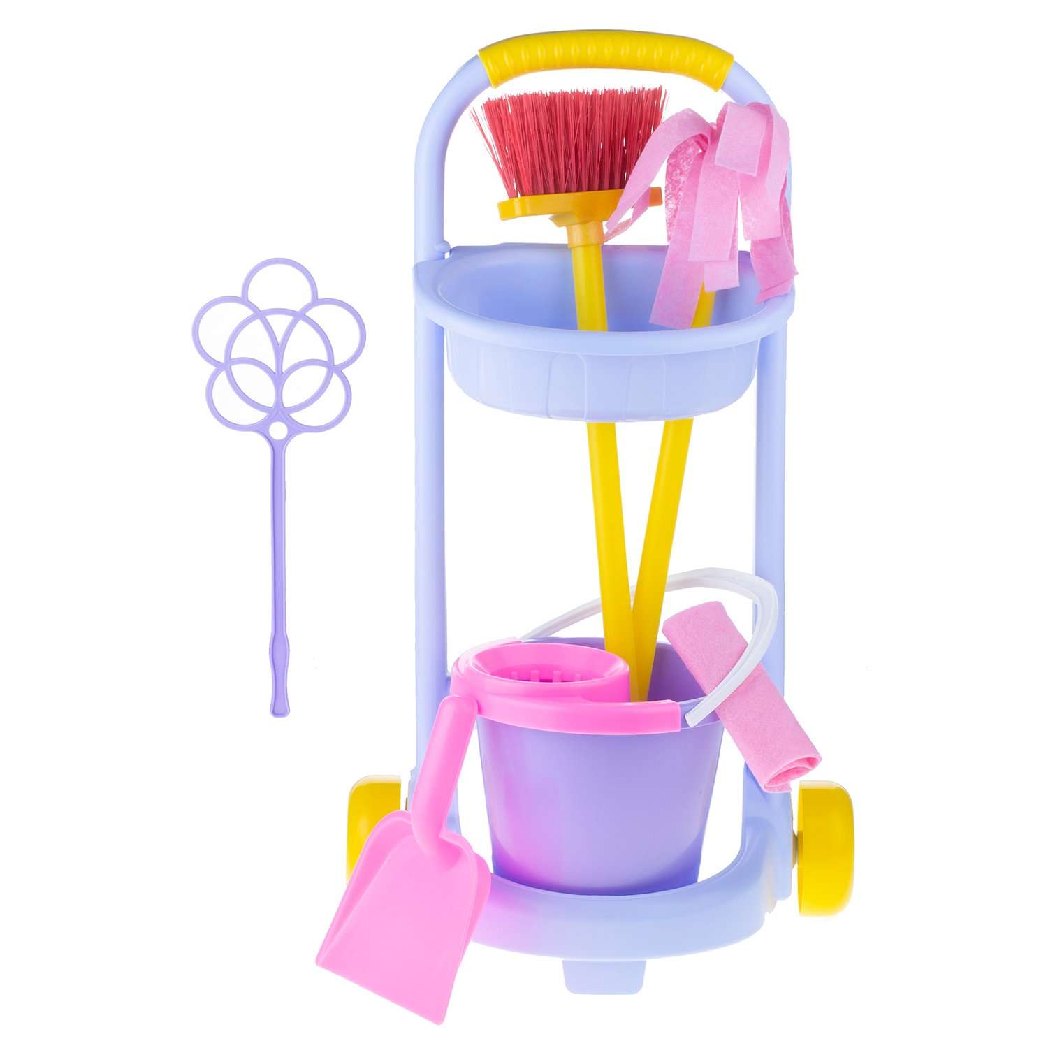 Бытовой игровой набор Стром хозяйственный для детей Золушка инвентарь для уборки Маленькая Хозяйка - фото 3