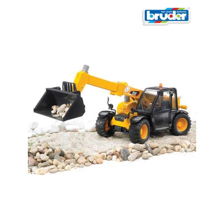 Игрушка BRUDER Погрузчик колёсный CAT Telehandler с телескопическим ковшом