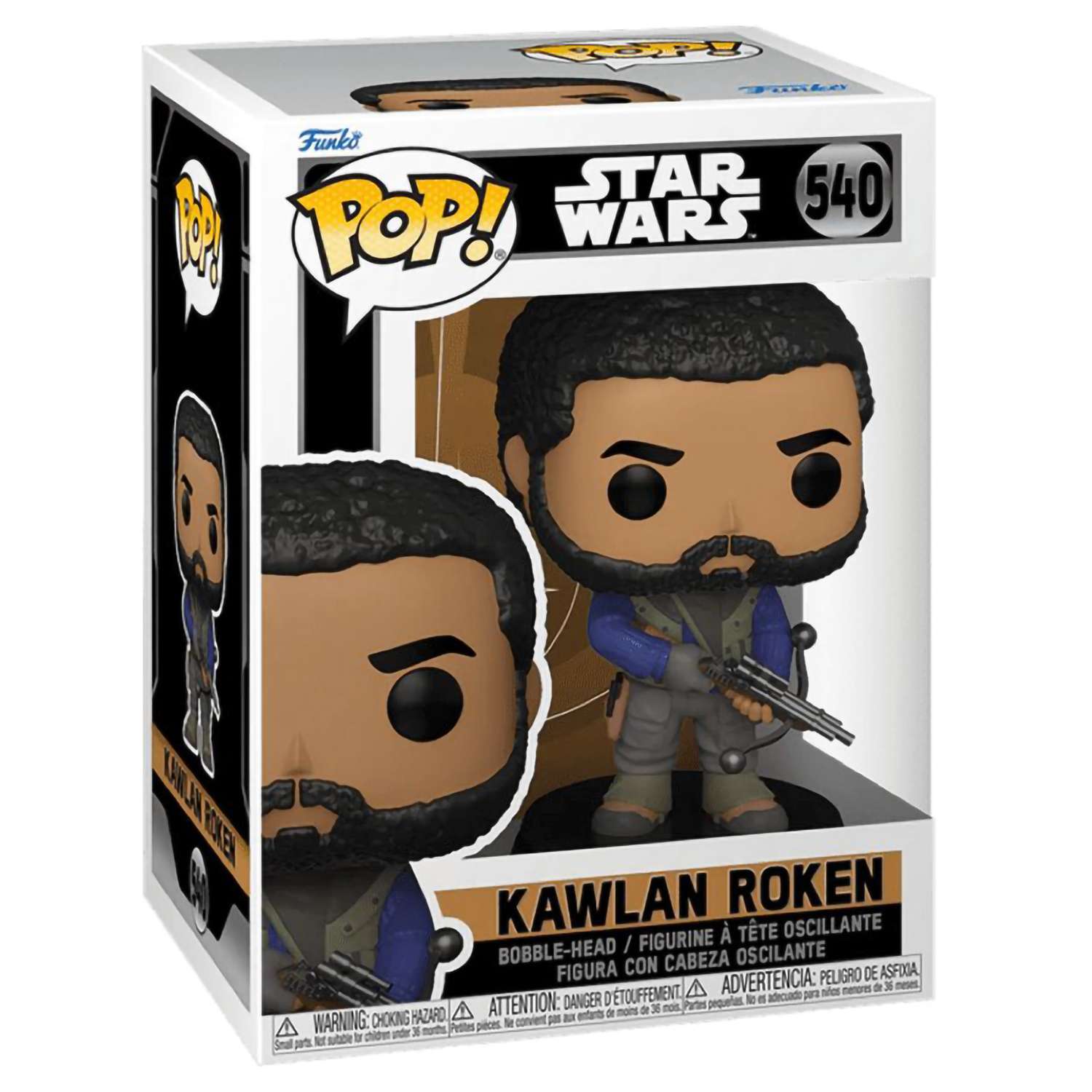 Фигурка Funko POP! Bobble Star Wars Obi-Wan Kenobi Kawlan Roken (540) 64559 - фото 2