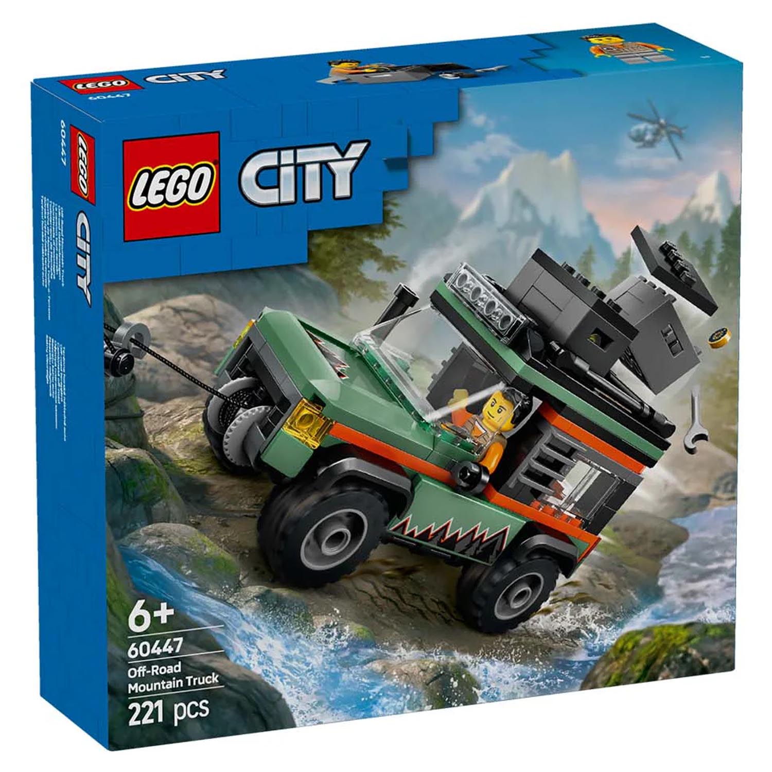 Конструктор детский LEGO City Джип-внедорожник - фото 8