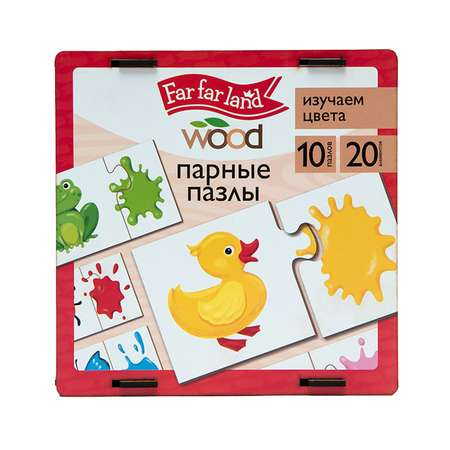 Пазл Far far land Цвета 20элементов 04687