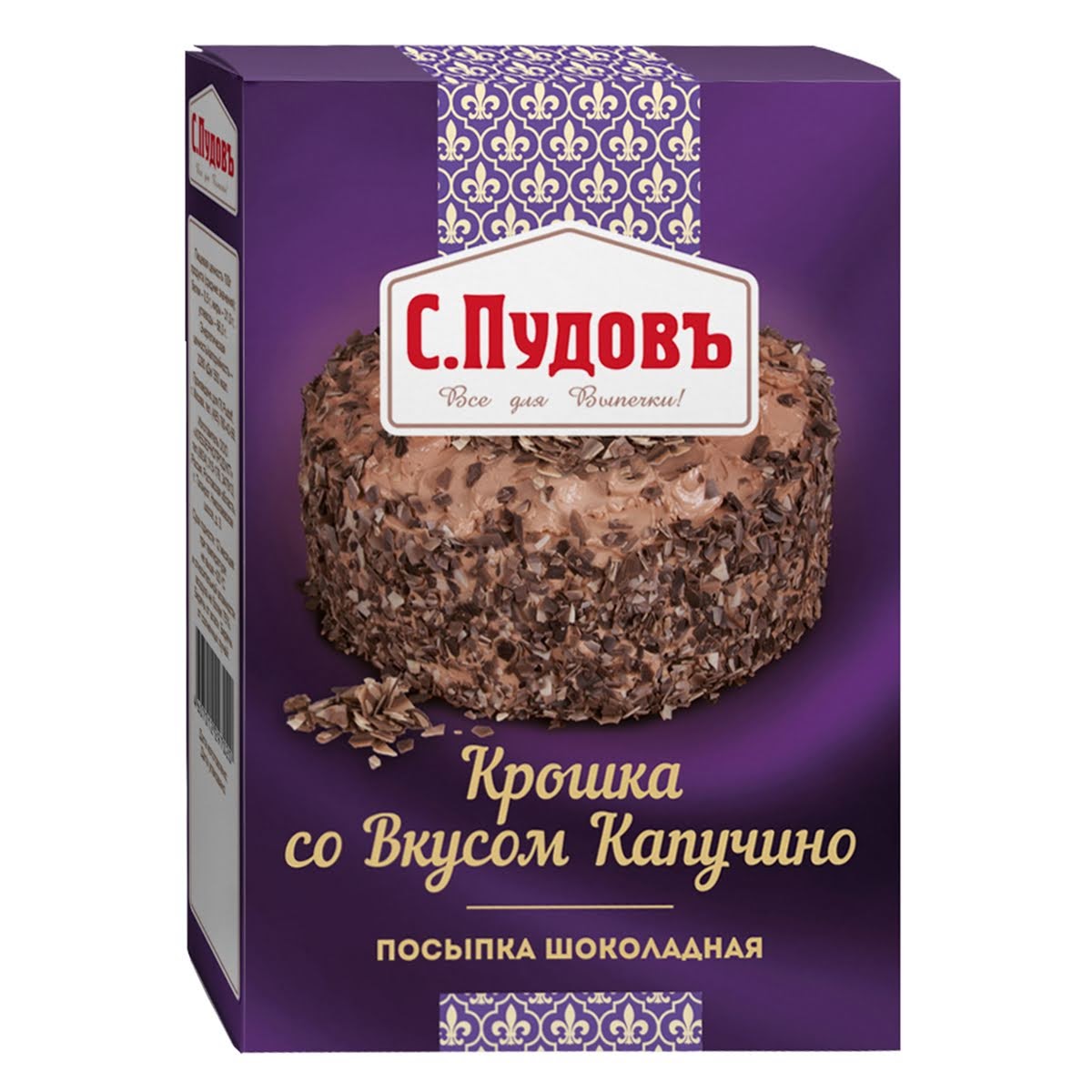 Посыпка С.Пудовъ Крошка со вкусом капучино 90 г - фото 1