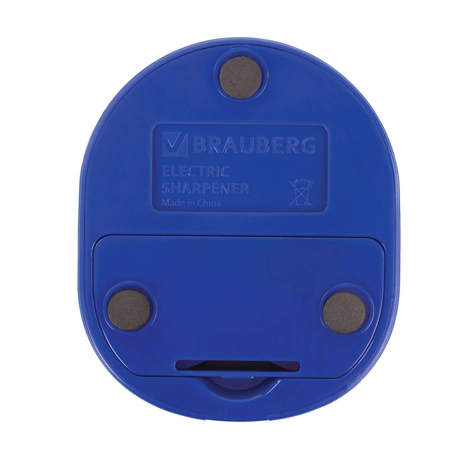 Точилка электрическая Brauberg с контейнером для стружки Standard питание от 4 батареек Аа - фото 13