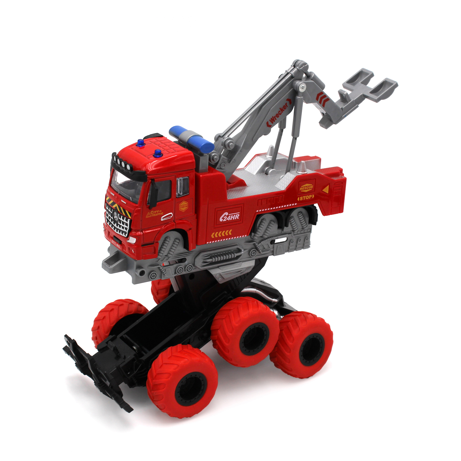 Автомобиль Funky Toys строительная техника 1:43 FT61096-МП - фото 2
