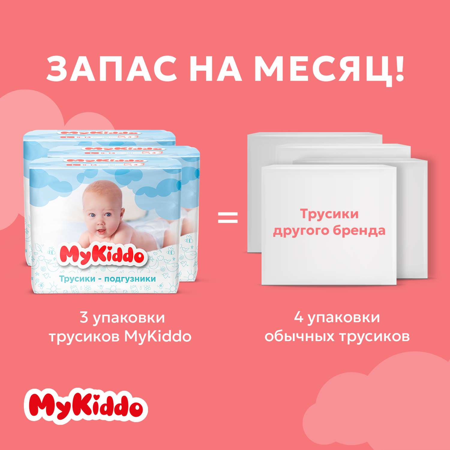 Подгузники на липучках MyKiddo для новорожденных размер S 24 шт - фото 14