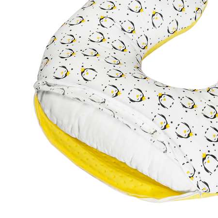 Подушка для беременных AmaroBaby анатомическая 340х72 см Пингвины