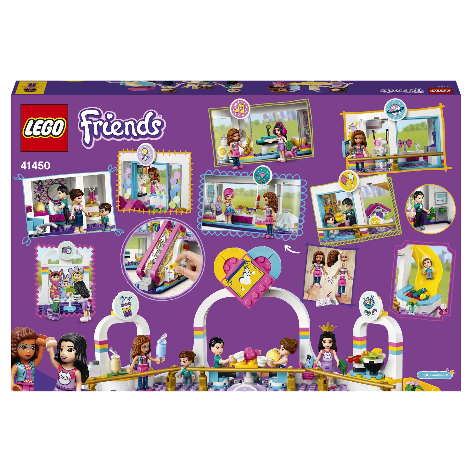 Конструктор LEGO Friends Торговый центр Хартлейк Сити 41450 - фото 3