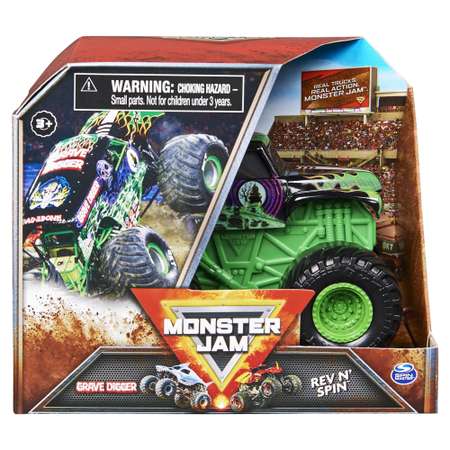 Машинка Monster Jam 1:43 Grave Digger 6063896