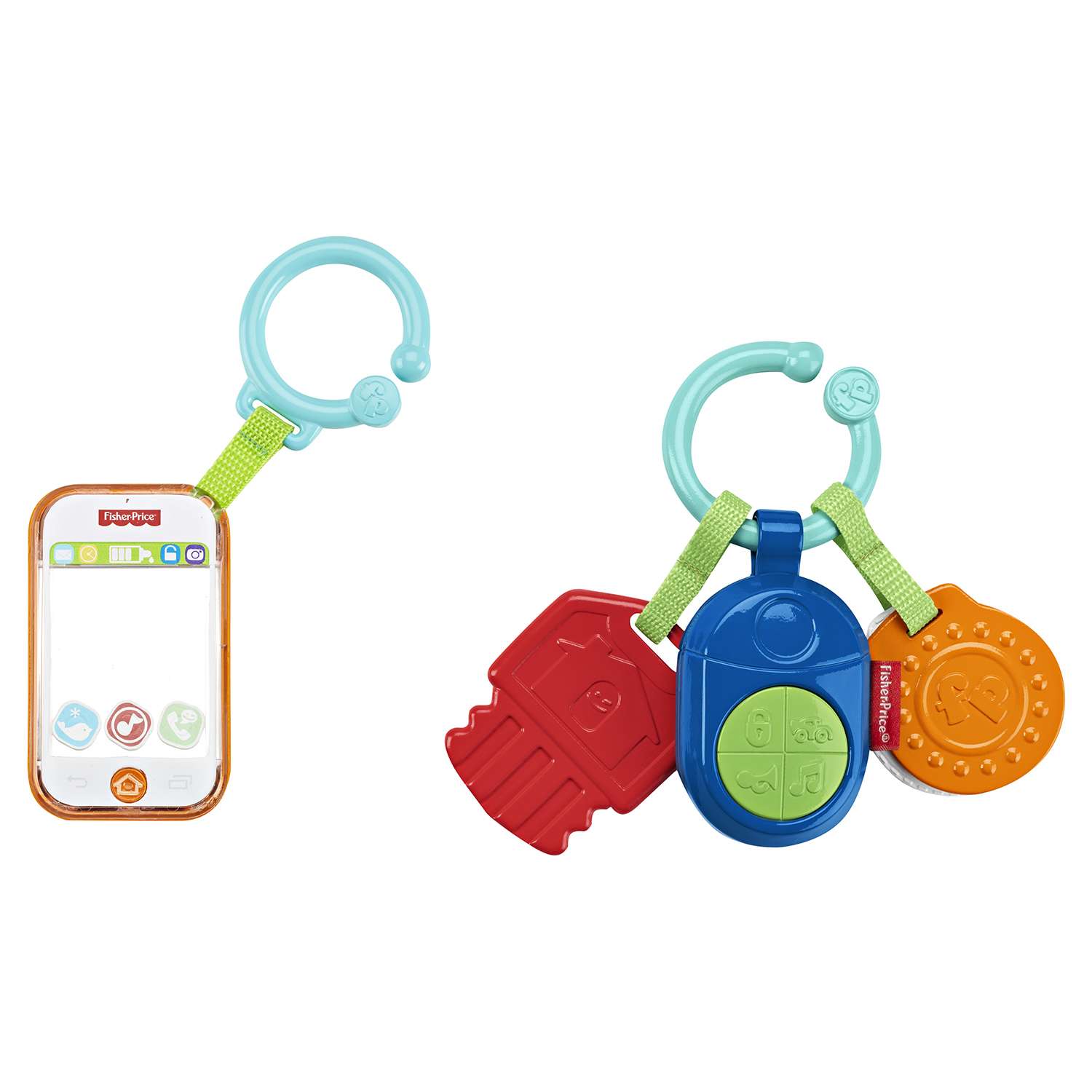Музыкальная игрушка Fisher Price Телефон/Ключики в ассортименте - фото 1