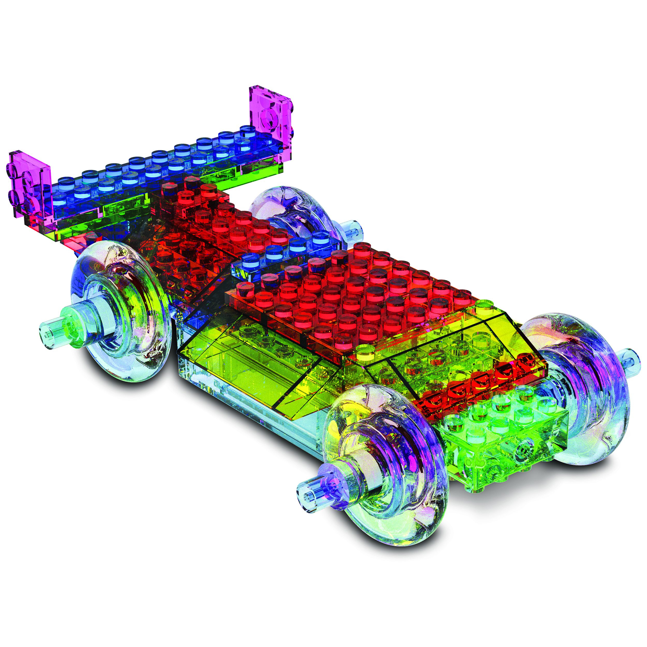 Laser pegs 8 in 1 race car on sale