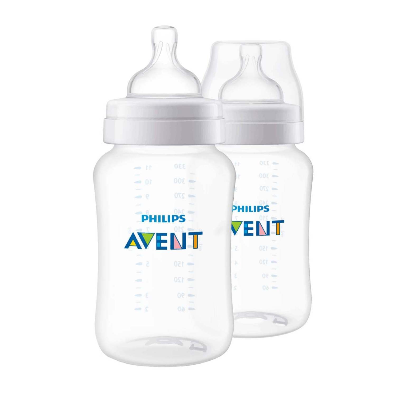 Бутылочка Philips Avent Anti-colic 330мл 2шт с 3месяцев SCF816/27 - фото 1