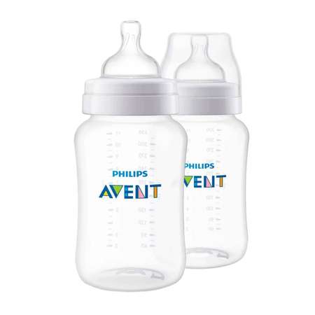 Philips Avent | Бутылочка Philips Avent Anti-colic 330мл 2шт с 3месяцев SCF816/27