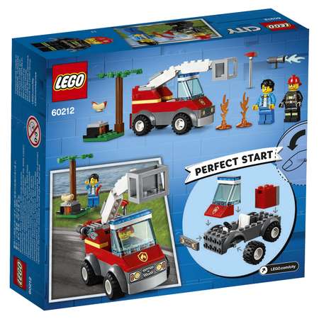 Конструктор LEGO City Fire Пожар на пикнике 60212