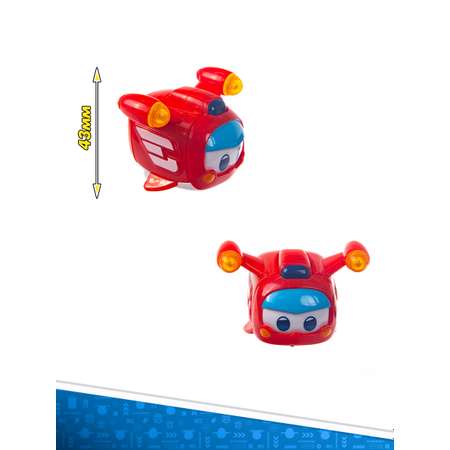 Самолет Super Wings Супер питомец Джетт красный