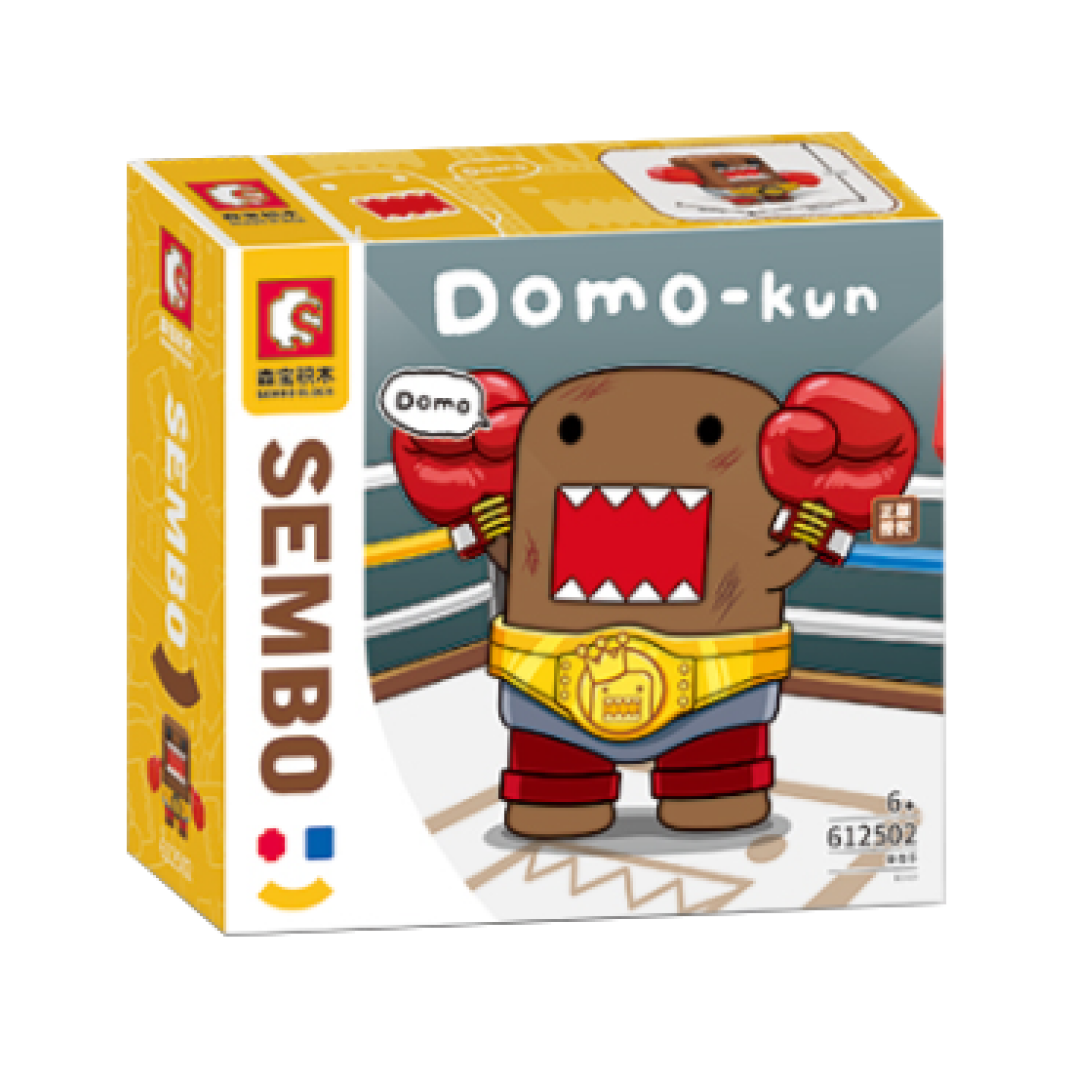 Конструктор Sembo Block 612502 Domo-Kun- мастер боевых искусств 154 детали  купить по цене 550 ₽ в интернет-магазине Детский мир