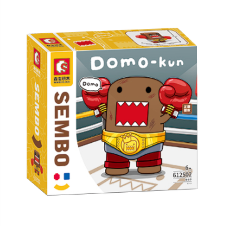 Конструктор Sembo Block 612502 Domo-Kun- мастер боевых искусств 154 детали