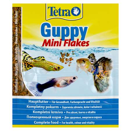 Корм для рыб Tetra Guppy гуппи в хлопьях 12г