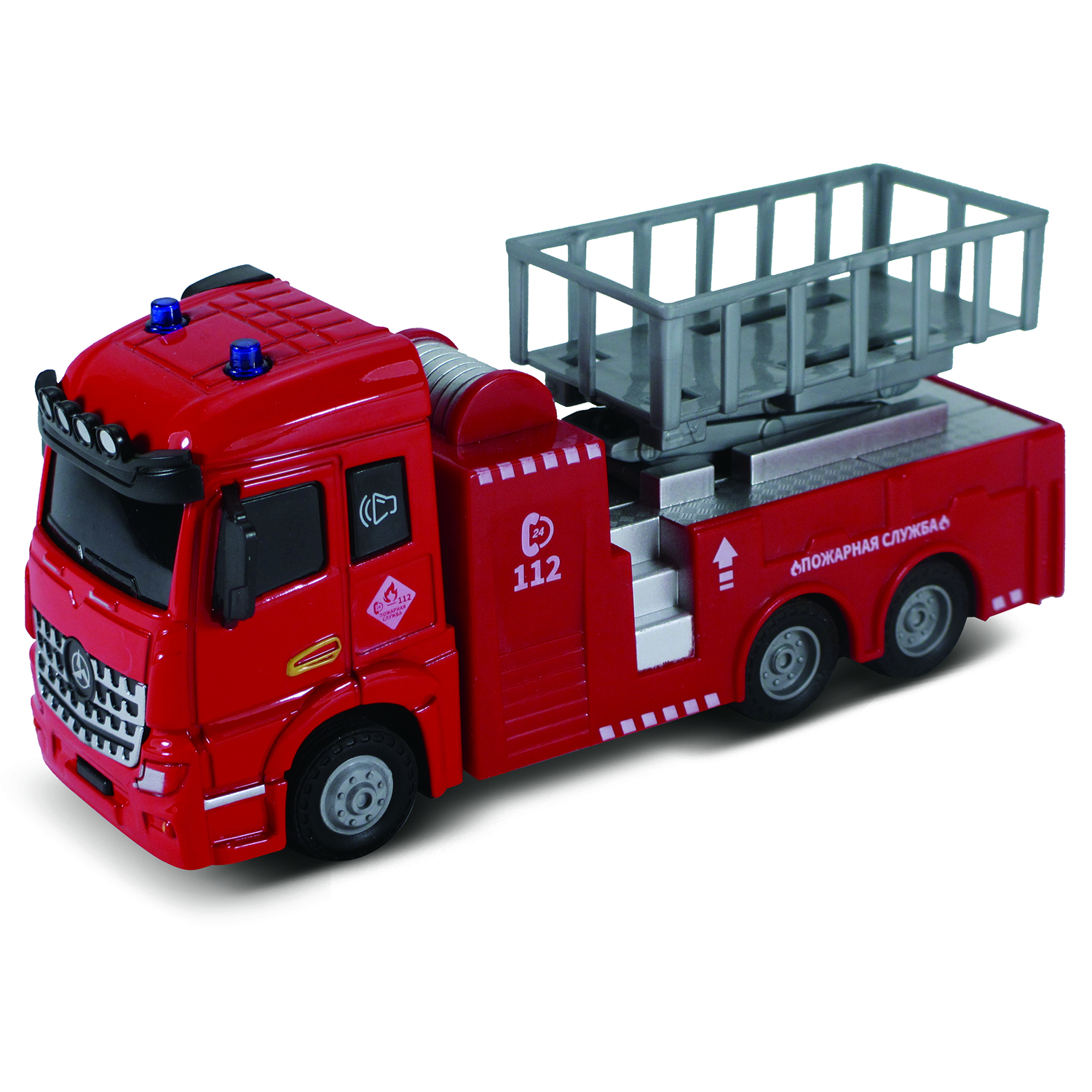 Пожарная машина Funky Toys 1:43 FT61078 - фото 1