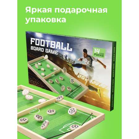 Настольная игра вышибайка Мега Тойс Fast Sling Puck футбол