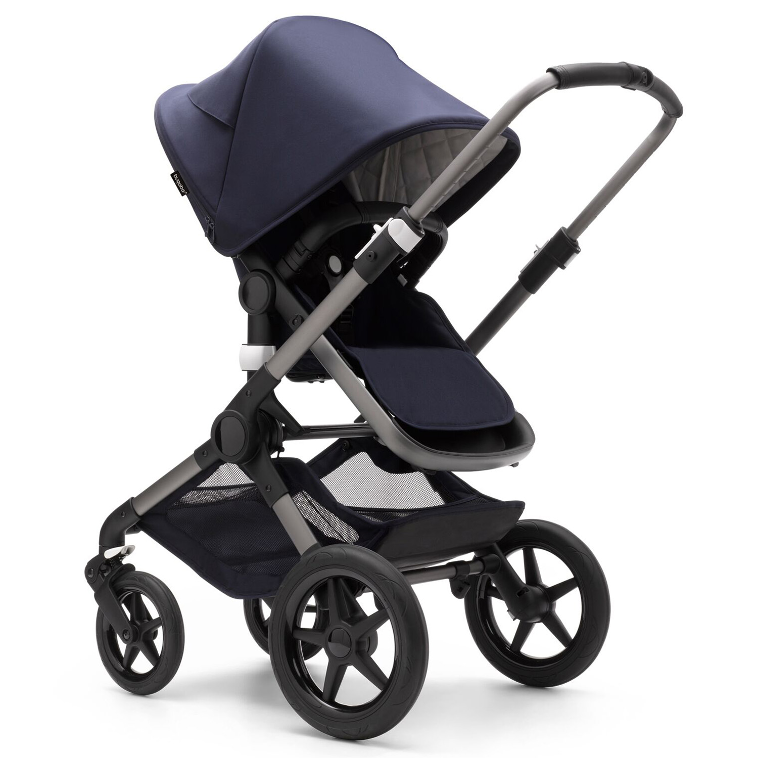 Коляска Bugaboo Fox3 Classic Complete Graphite-Dark Navy 2306010031 - фото 5