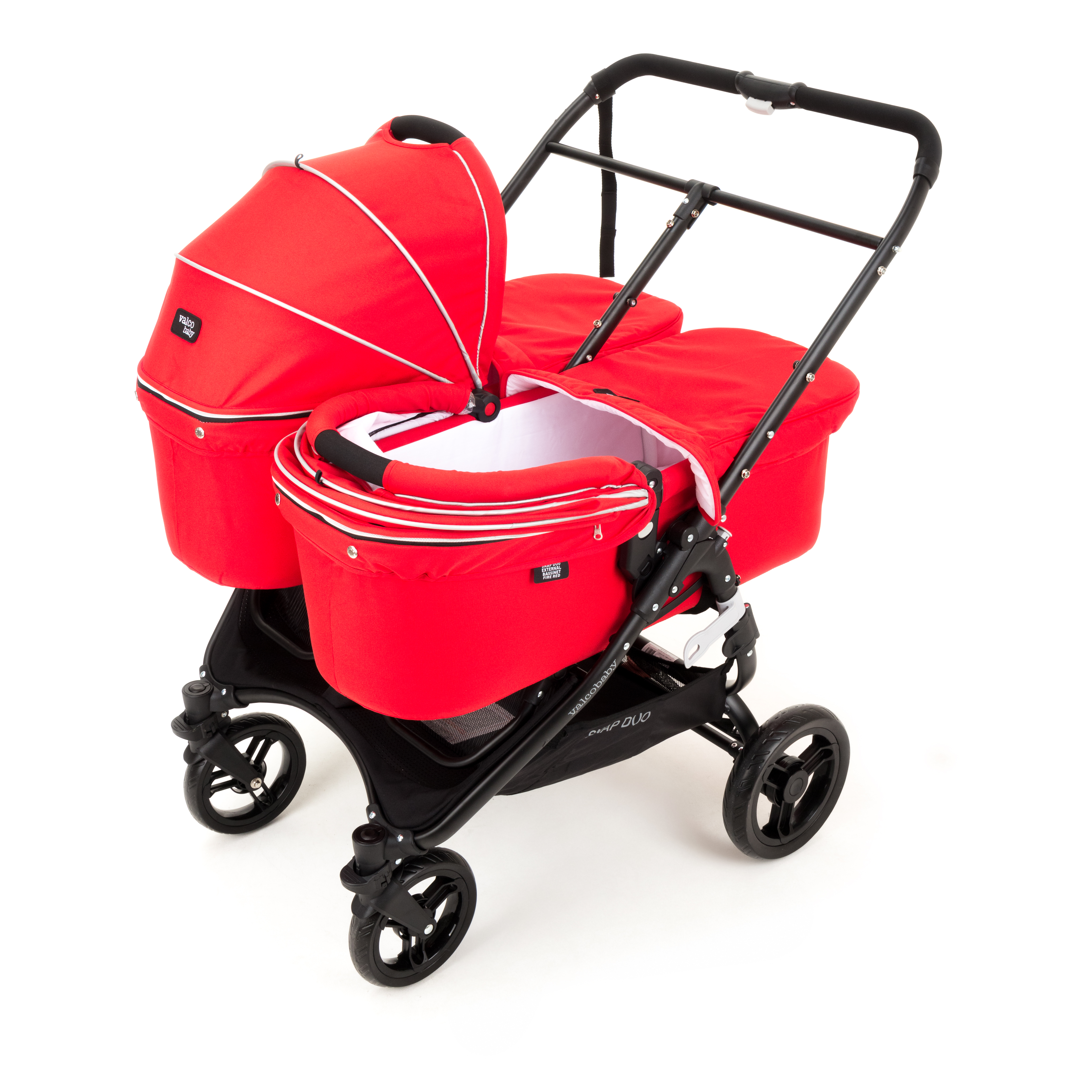 Люлька External Bassinet Valco Baby Snap Duo / Fire red 9963 - фото 6