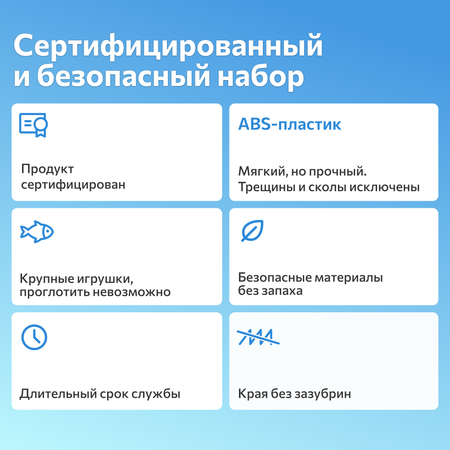 Рыбалка магнитная с бассейном FULLBUY голубая